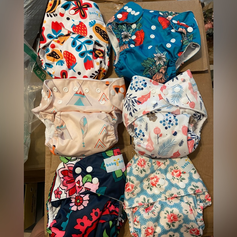 Baby Goal Reusable Diaper Set